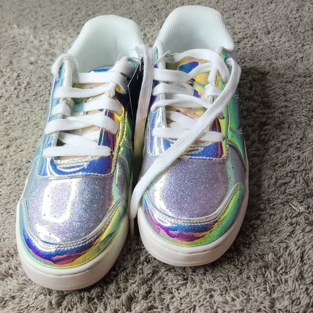 Girls' Whitney Court Iridescent Sneakers - art class 4 - Picture 7 of 11